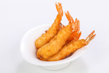 Asian style - prawn in tempura