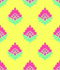 seamless pattern with flowers