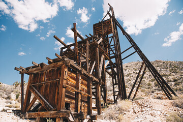 Abandoned Desert Mine