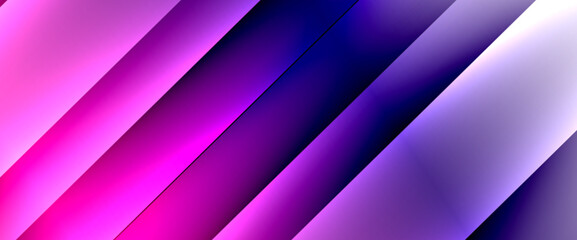 Fluid gradients with dynamic diagonal lines abstract background. Bright colors with dynamic light and shadow effects. Vector wallpaper or poster