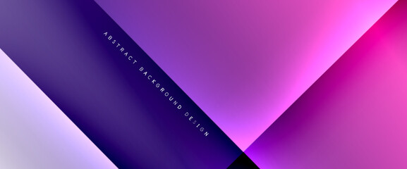 Fluid gradients with dynamic diagonal lines abstract background. Bright colors with dynamic light and shadow effects. Vector wallpaper or poster