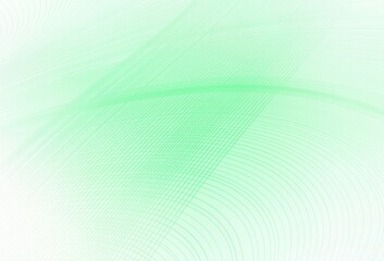 Light Green vector texture with bent lines.