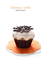 Happy Halloween cupcake