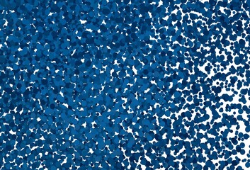 Obraz premium Dark BLUE vector layout with circle shapes.