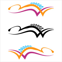 Vehicle Graphics, Stripe : Vinyl Ready Design