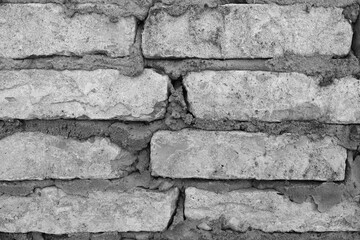 Brick wall of a building. Background, texture.