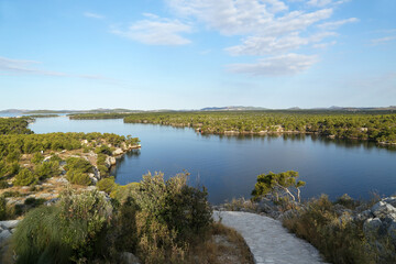 Channel of St. Anthony near Sibenik, Croatia