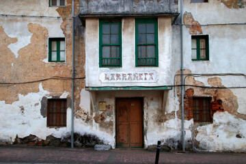 Fototapeta na wymiar Old house in a Basque village