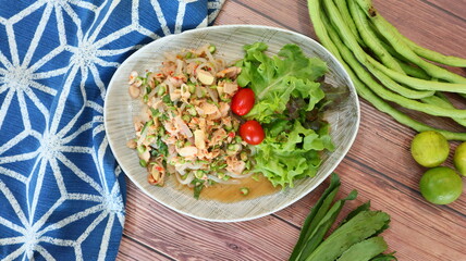Tuna Konjac Salad.ThaiFood.