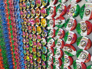 magnet mexican sombrero colorful store