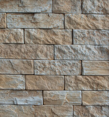 texture of the walls of bright, rough bric