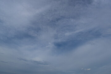 blue sky with clouds during summer days