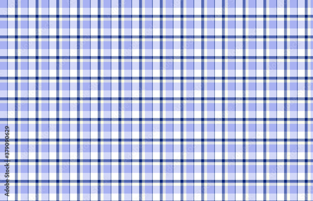 Sticker fabric tartan texture weave