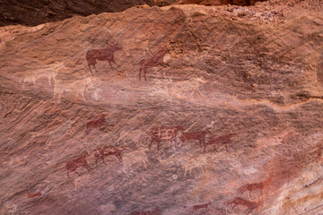 Petroglyphs, algeria, Tassili n'Ajjer