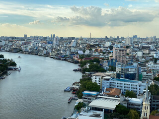 Bangkok city skyline
