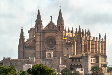 Fototapeta premium Catedral de Palma de Mallorca, España