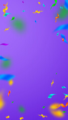 Obraz na płótnie Canvas Streamers and confetti. Festive streamers tinsel a