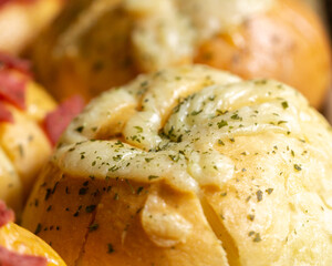 Korean Garlic Cheese Bread Indonesia