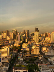 Bangkok city skyline