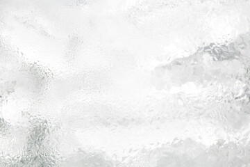 Ice in a glass of water