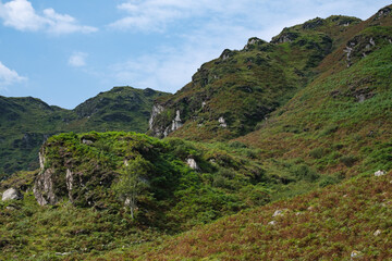 Owenwee River Waterfalls, Donegal, Ireland
