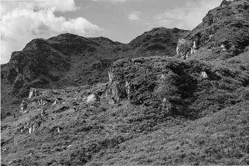 Owenwee River Waterfalls, Donegal, Ireland