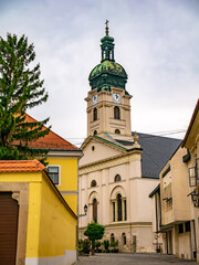 Fototapeta na wymiar Church in Gyor, Hungary