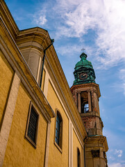 Fototapeta na wymiar Saint Stephen Church in Papa, Hungary