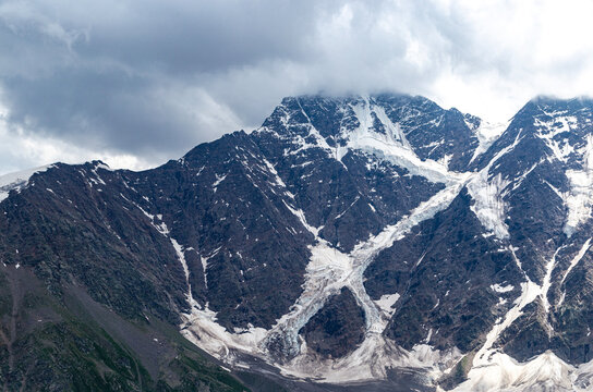 Glacier "Seven". Kabardino-Balkariya, Russia.