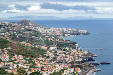 Fototapeta na wymiar View on Câmara De Lobos, Madeira, Portugal