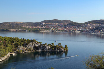 Channel of St. Anthony near Sibenik, Croatia