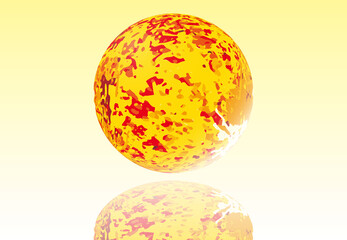 イラスト　地球