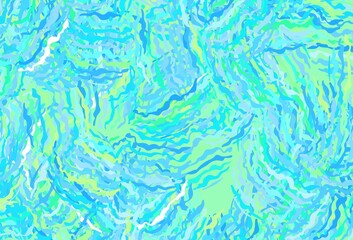 Light Blue, Green vector pattern with lines.