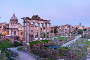Obraz na płótnie Canvas Roman Forum, Rome, Italy, Europe