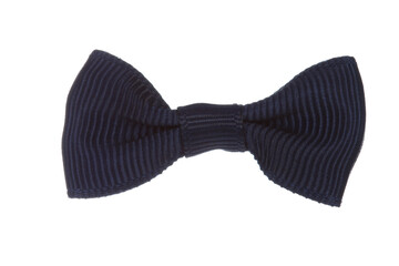 Close up on isolated fancy bow tie