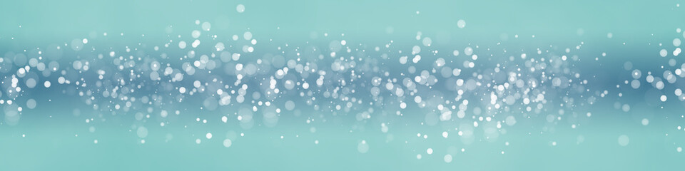 Abstrakte leichte Unschärfe und Bokeh Effekt Hintergrund oder Banner mit Lichtreflexen in grün und blau
