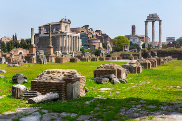 Roman Forum, Rome, Italy, Europe