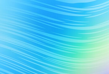 Light Blue, Green vector abstract bright template.