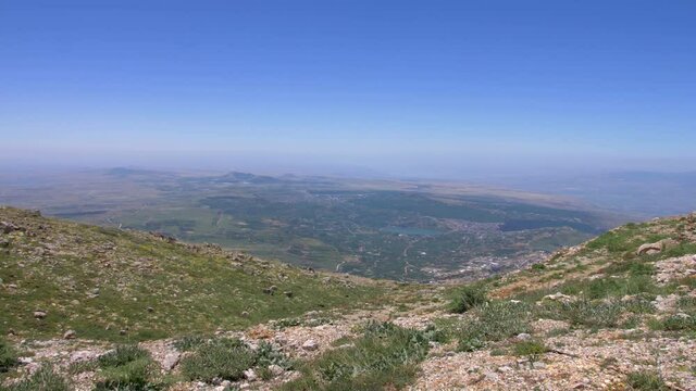 Mount Hermon view and Lebanon in background
Summer july 2020, wide shot
