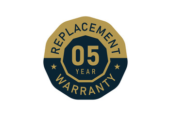 05 year replacement warranty, Replacement warranty images