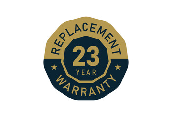 23 year replacement warranty, Replacement warranty images