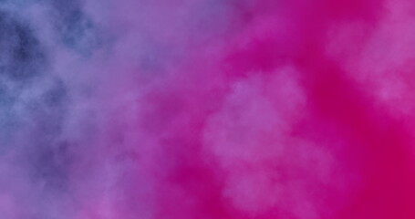 4k resolution defocused fogy abstract background for backdrop, wallpaper and varied design. Dark reflex blue, rhodamine red colos.