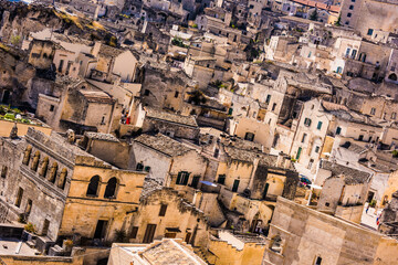 Naklejka premium Monumental architecture of Matera, Basilicata, Italy