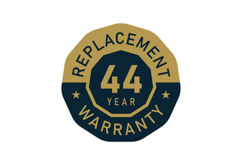 44 year replacement warranty, Replacement warranty images