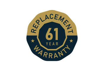 61 year replacement warranty, Replacement warranty images