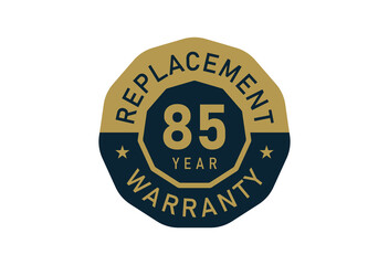 85 year replacement warranty, Replacement warranty images