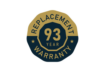 93 year replacement warranty, Replacement warranty images