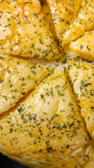 Korean Garlic Cheese Bread in Indonesia