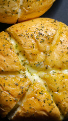 Korean Garlic Cheese Bread in Indonesia
