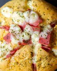 Korean Garlic Cheese Bread in Indonesia